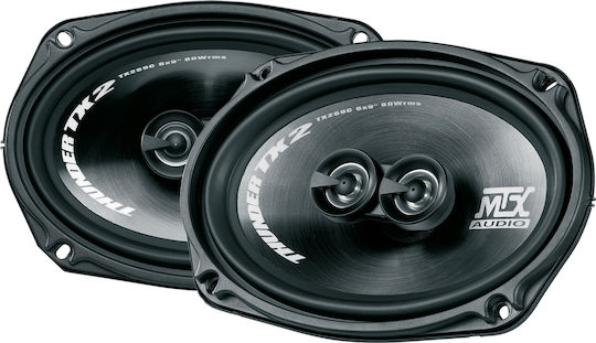 MTX Set Boxe Auto 6x9" cu 80W RMS (3 căi)