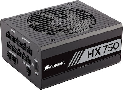 Corsair HX Series HX750 750W Τροφοδοτικό Υπολογιστή Full Modular 80 Plus Platinum