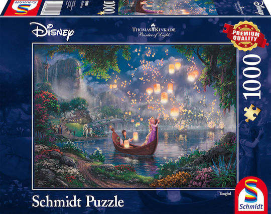 Thomas Kinkade Disney Rapunzel Puzzle 2D 1000pcs