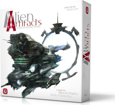 Portal Games Brettspiel Alien Artifacts für 2-4 Spieler 10+ Jahre