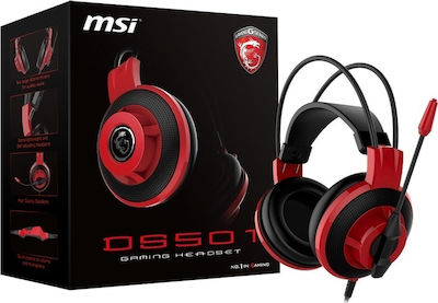 MSI DS501 Gaming Headset Over Ear Gaming Headset with Connection 3.5mm