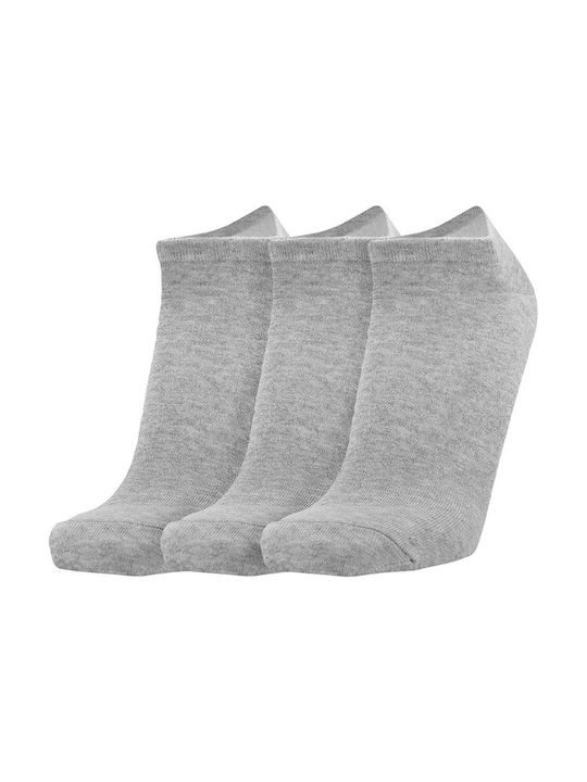 Xcode 04584 Αθλητικές Κάλτσες Γκρι 3 Ζεύγη
