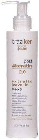3ME Maestri Braziker Post Keratin Extralix Lotiune Pentru Păr Leave-in Pas 3 Finisare Cu Keratină 200ml