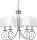 Aca Candelabru 5xE14 Alb TNK81490CR5P