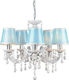 Aca Chandelier Lampshade 5xE14 White SF35045B