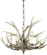 Ideal Lux Chandelier 6xE14 Beige 67cm 115498