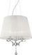 Ideal Lux Chandelier Lampshade 3xE14 White 40cm 059235