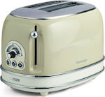 Ariete Vintage 0155/03 Toaster 2 Slots 810W Beige