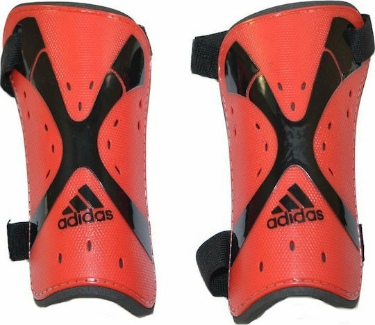 adidas F50 Lite Adults Soccer Shin Protectors Red 802941