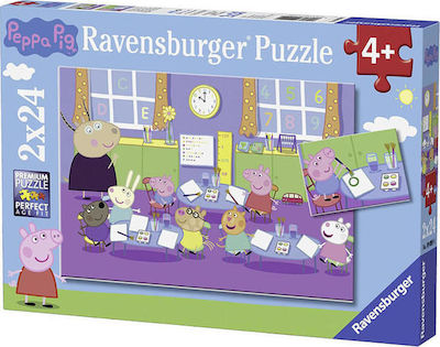 RAVENSBURGER PUZZLE PEPPA THE PIG (2X24pcs.) (09099)