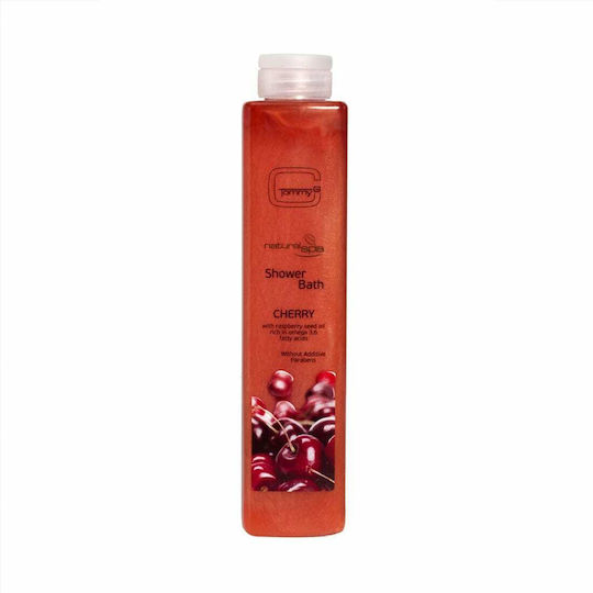 TommyG Shower Bath Natural Spa Cherry Bubble Bath in Gel & Cherry Scent 300ml