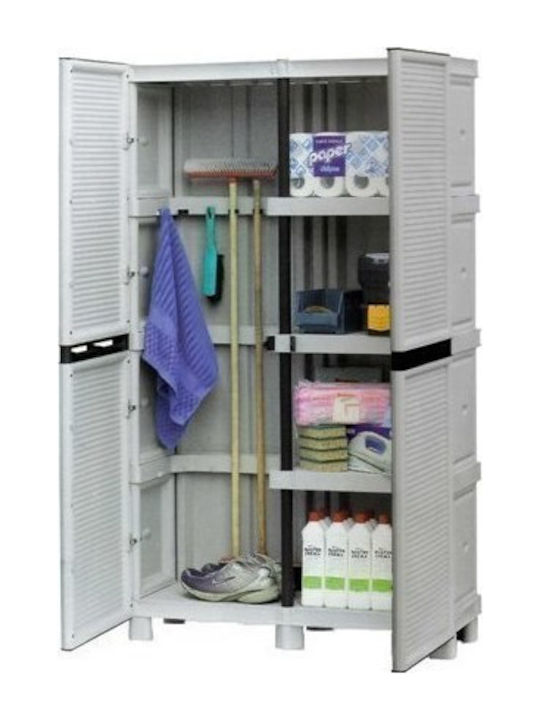Dulap cu două uși Plastic cu Separator & 3 Raft...