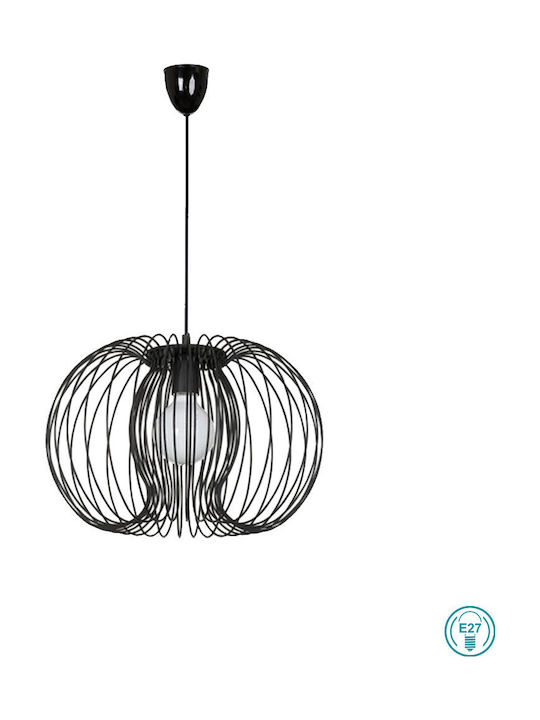 Nowodvorski Agadir Black Pendant Lamp E27 Black