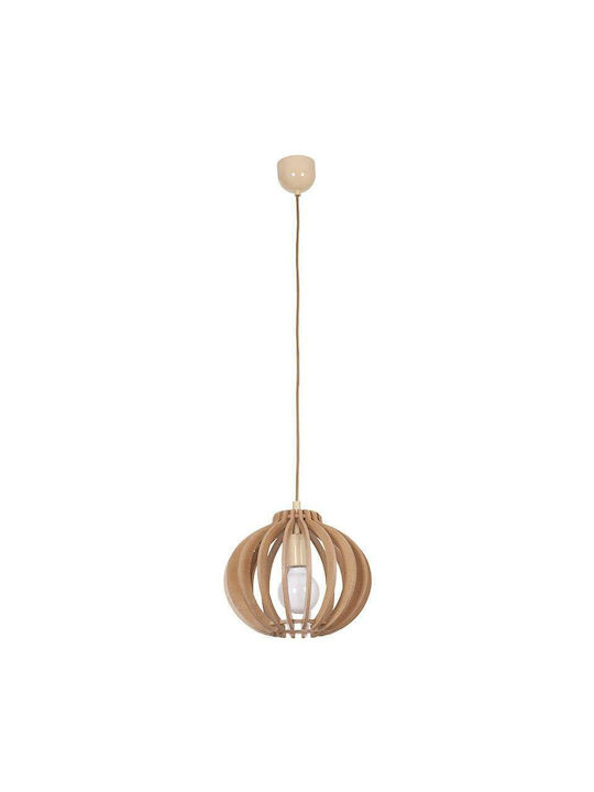 Nowodvorski IKA I Pendant Light Single-Light for Socket E27 Brown