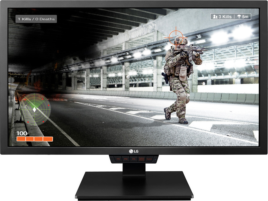 LG 24GM79GB TN Gaming Monitor 24" FHD 1920x1080 144Hz με χρόνο