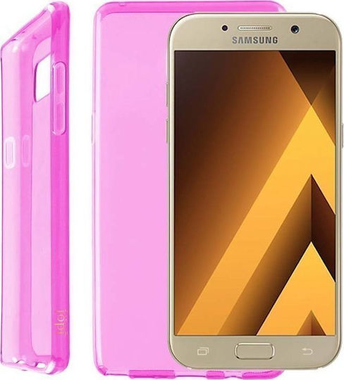 Idol 1991 Air Slim Back Cover Σιλικόνης Ροζ (Galaxy A5 2017)