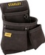 Stanley Leather Tool Belt Case with 4 Compartme...
