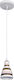 Elmark Strip Pendant Light Multicolour with Socket E27 13x13x122.5cm