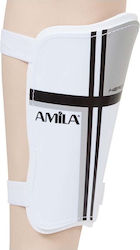 Amila Adults Soccer Shin Protectors White Large 83177