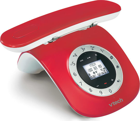 Vtech LS1750 Cordless Phone with Speaker Red