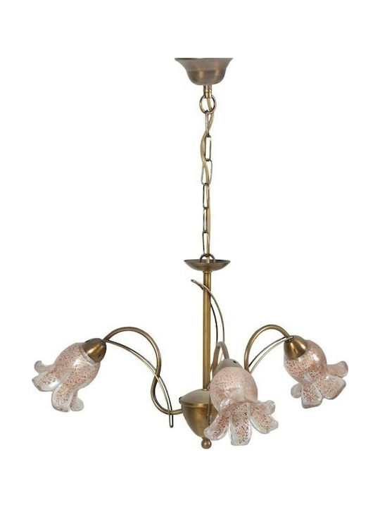 Homeplus Pendant Light Three-Light Beige 07.04.0101