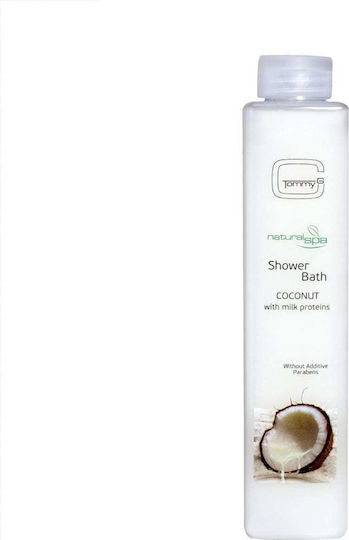 TommyG Shower Bath Natural Spa Coconut Αφρόλουτρο σε Gel Ενυδατικό 300ml