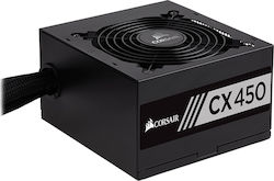 Corsair CX Series CX450 450W Black Computer Power Supply Full Wired 80 Plus Bronze