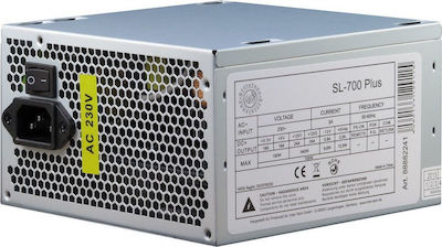 Inter-Tech SL-700 Plus 700W Сив Компютърно захранване Пълен кабел