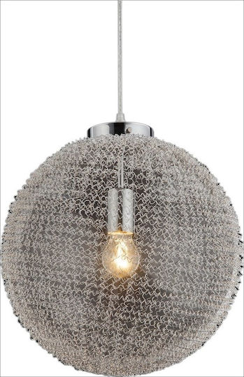 Globo Lighting Κρεμαστό Φωτιστικό Γκρι
