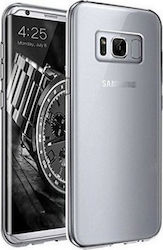Forcell Galaxy S8 Umschlag Rückseite Silikon 0.5mm Transparent (Galaxy S8)