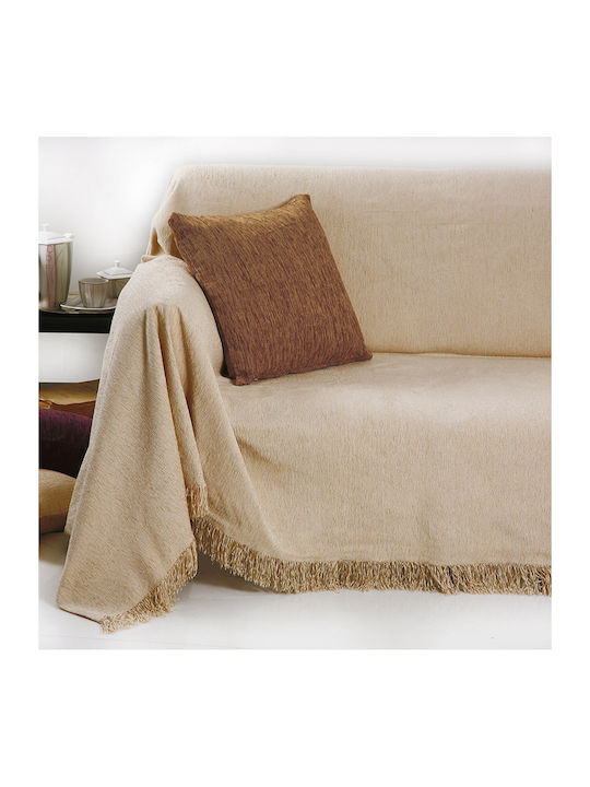 Anna Riska Armchair Throw 1300 180x180cm Sand 4...