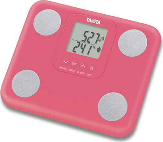 Tanita BC-730 Digital Bathroom Scale with Body Fat Counter Pink