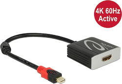 DeLock 62735 Mini-DisplayPort männlich auf HDMI weiblich