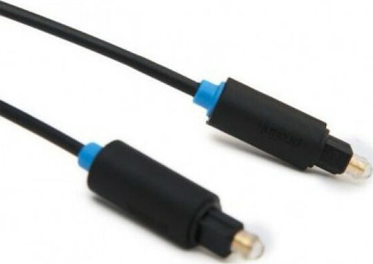Muzik Optical Audio Cable TOS male - TOS male Μαύρο 3m (PB111-0300)