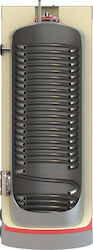 MasterSOL BHP1 Boiler Λεβητοστασίου Glass 200lt με έναν Εναλλάκτη για Αντλίες Θερμότητας