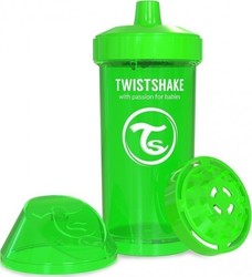 Twistshake Baby & Toddler Cups Kid Cup made of Plastic Green 360ml for 12m+m+