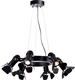 Elmark Cinema Chandelier 6xE27 Black 955CINEMA6