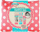 Dirty Works Pamper Bag Skin Care Set for Cleaning Body Cleaning with Bubble Bath , Body Cream , Hand Cream & Toiletry Bag