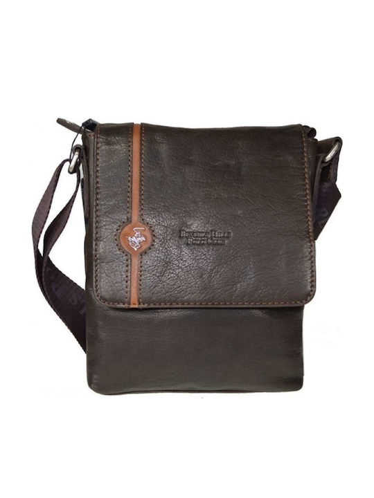 Beverly Hills Polo Club Leather Men's Bag Messe...
