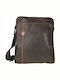 Leather Men's Bag Shoulder / Crossbody Brown