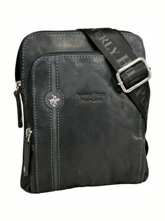 Beverly Hills Polo Club Leather Men's Bag Shoul...