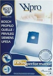 Wpro BS237-MW Vacuum Cleaner Bags 4pcs Compatible with Bosch / Siemens Vacuum Cleaners