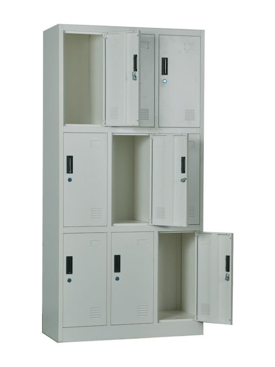 Dulap Locker Metalic Cu Δin Posibilitatea De Bl...
