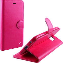 Volte-Tel Leather-TPU Synthetic Leather Book Pink (Galaxy S8)