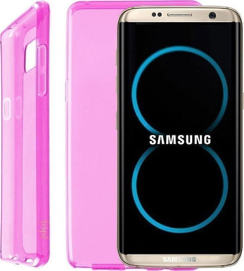 Idol 1991 Air Slim Umschlag Rückseite Silikon Rosa (Galaxy S8)