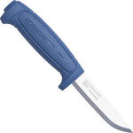 Morakniv Basic 546 Knife Blue with Blade made of Stainless Steel in Sheath