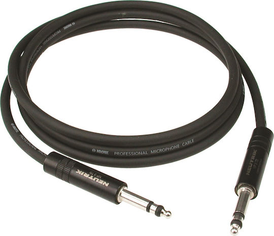 Klotz Cable 6.3mm male - 6.3mm male 0.3m (MK-030TB)