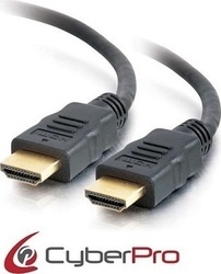 CyberPro CP-H005 HDMI 1.4 HDMI male - HDMI male 0.5m Μαύρο CyberPro CP-H005 HDMI 1.4 HDMI male - HDMI male 0.5m Μαύρο