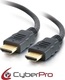 CyberPro HDMI 2.0 Kabel HDMI-Stecker - HDMI-Stecker 1.5m Schwarz