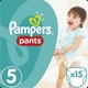 Pampers Diaper Pants Pants No. 5 for 12-18kg 15pcs